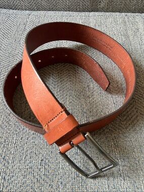 Hugo Boss Men’s Brown Leather Sammyo_SZ35_LTPL  Belt Size: 80-30